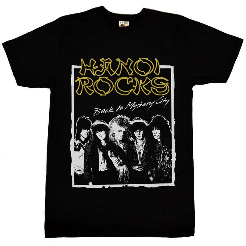 Hanoi Rocks Back To Mystery City Classic T Shirt
