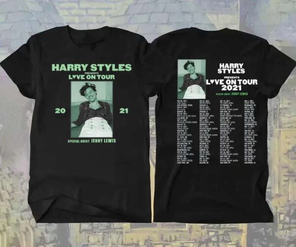 Harry Styles With Jenny Love On Tour North American 2021 T Shirt