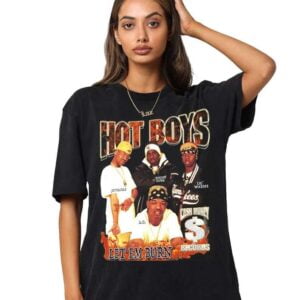 Hot Boys Band T Shirt Rap Hip Hop