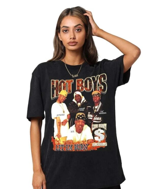 Hot Boys Band T Shirt Rap Hip Hop