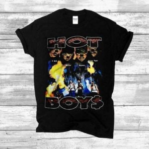 Hot Boys Rap Vintage Style T Shirt