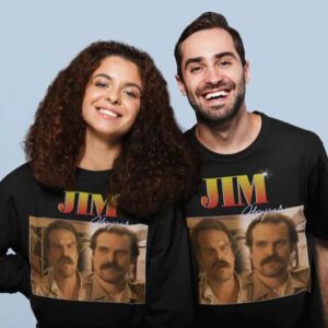 Jim Hopper Classic T Shirt Stranger Things
