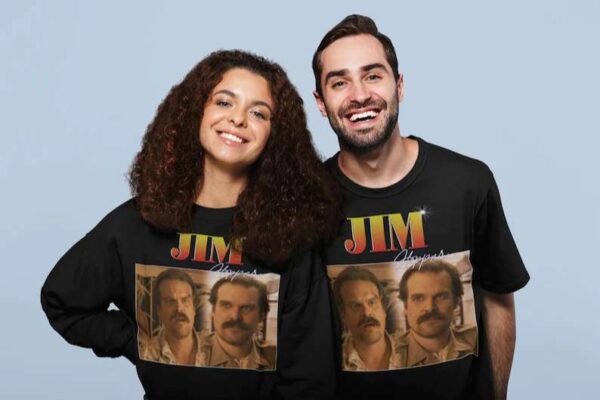 Jim Hopper Classic T Shirt Stranger Things
