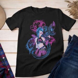 Jinx From League of Legends T Shirt