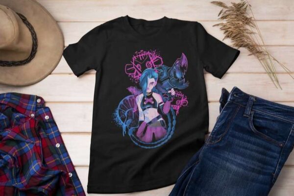 Jinx From League of Legends T Shirt