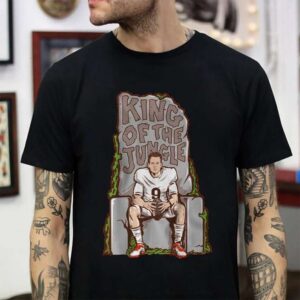 Joe Burrow 9 King Of The Junggle T Shirt Cincinnati Bengals