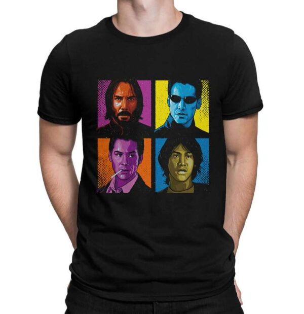 Keanu Reeves Movies T Shirt