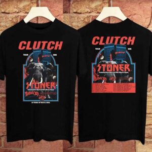 Live Clutch With Stoner 30 Years Rock N Roll Tour T Shirt
