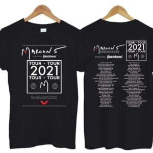 Maroon 5 MMXXI Special Guest Blackbear Tour 2021 T Shirt