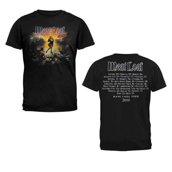 Meat Loaf Hang Cool Teddy Bear Cover 2010 Tour T Shirt