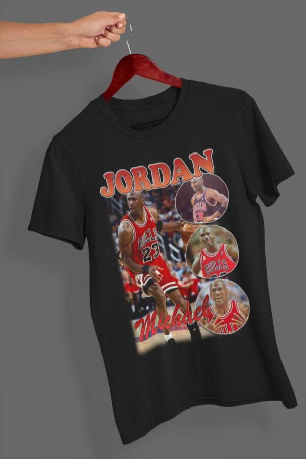 Michael Jordan Black T Shirt