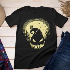 Nightmare Before Christmas T Shirt Welcome To Halloween Town