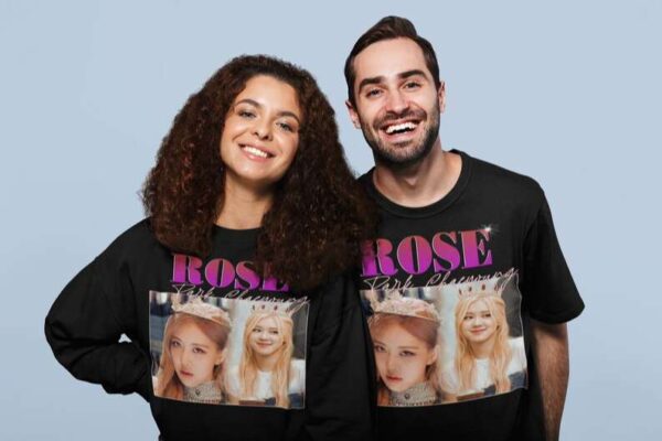 Rose Blackpink T Shirt