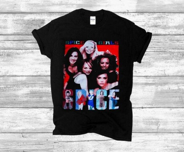 Spice Girls Spice World Tour Rap T Shirt