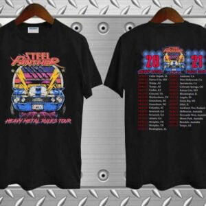 Steel Panther Heavy Metal Rules Tour Dates 2021 T Shirt