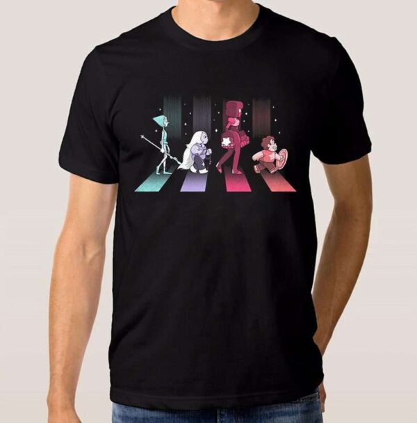 Steven Universe Crystal Abbey Road T Shirt