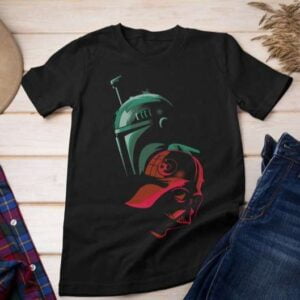 The Dark Side with Boba Fett Star Wars T Shirt