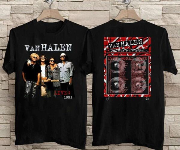 Van Halen Live World Tour 1993 T Shirt