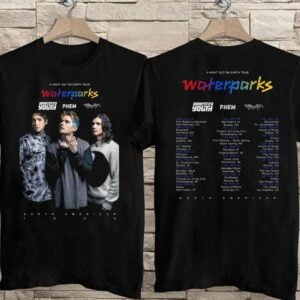 Waterparks Band A Night Out On Earth 2021 Tour Dates T Shirt