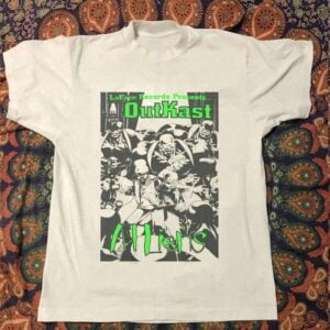 1996 Outkast Atliens Laface Records Promo Rap T Shirt