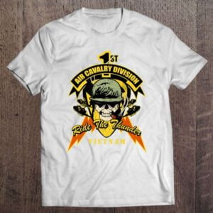 1St Air Cavalry Division Ride The Thunder T Shirt