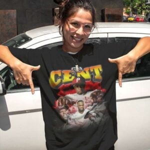 50 Cent Rapper Graphic T Shirt