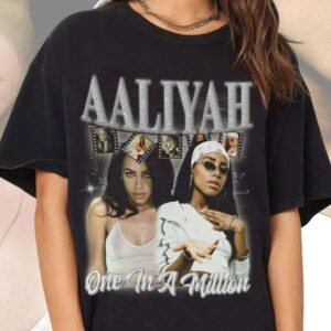 Aaliyah Vintage Singer Shirt