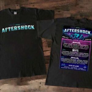 Aftershock Music Festival 2021 Sacramento California Discovery Park Tour Graphic T Shirt