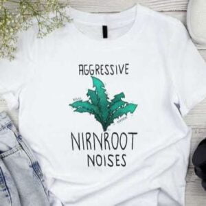 Aggressive Nirnroot Graphic T Shirt