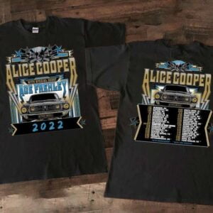 Alice Cooper and Ace Frehley Detroit Muscle Concert 2022 T Shirt
