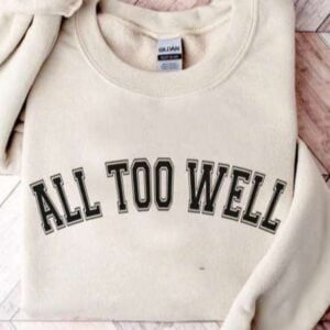 All Too Well Taylor Red Graphic T Shirt