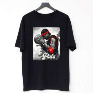 Allen Iverson Legend Philadelphia 76ers T Shirt S 5XL