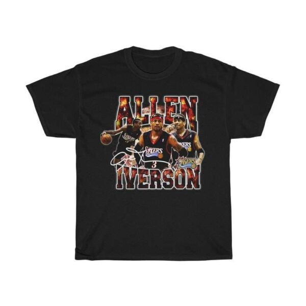 Allen Iverson Retro Vintage T Shirt