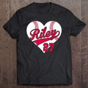 Austin Riley Baseball Heart Shirt