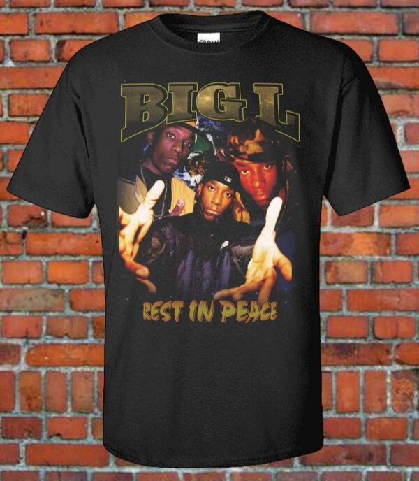 BIG L Hip Hop Rapper T Shirt