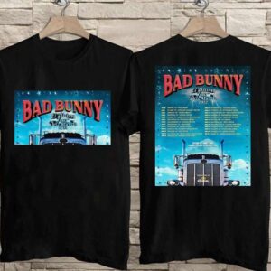 Bad Bunny El Ultimo Tour Del Mundo 2022 T Shirt