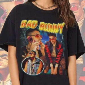 Bad Bunny Graphic T Shirt Vintage