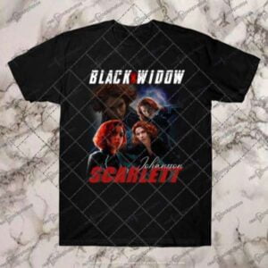 Black Widow Unisex Graphic T Shirt Scarlett Johansson