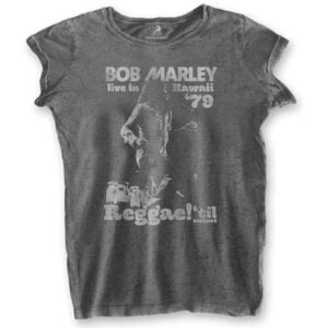 Bob Marley Hawaii Burnout T Shirt