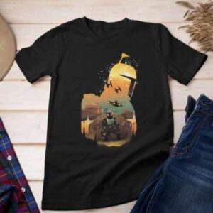 Boba Fett Graphic T Shirt
