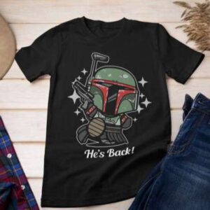 Boba Fett Hello Kitty Graphic T Shirt