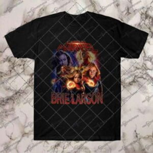 Brie Larson Captain Marvel Unisex Graphic T Shirt