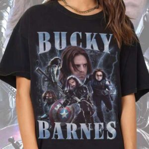 Bucky Barnes Shirt Caption American