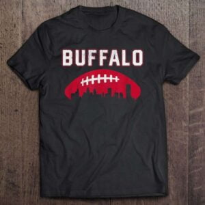 Buffalo Football Buf City Skyline T Shirt
