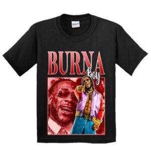 Burna Boy Singer Unisex Graphic T Shirt