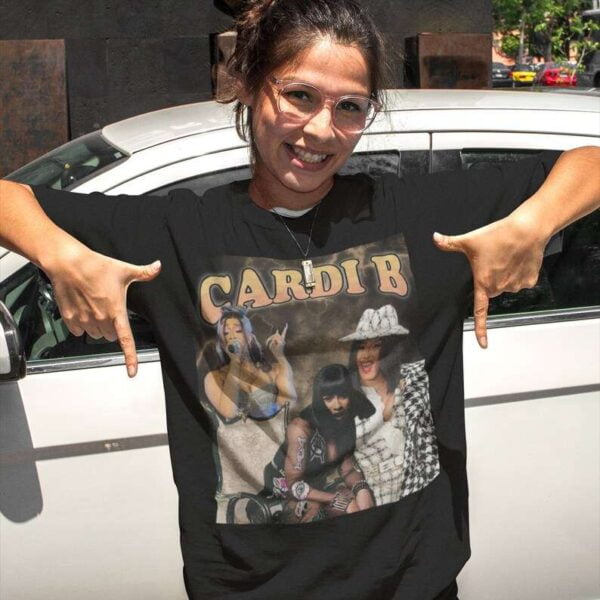 Cardi B Rapper Graphic T Shirt