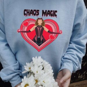 Chaos Magic Maximoff Heart T Shirt Wanda Maximoff