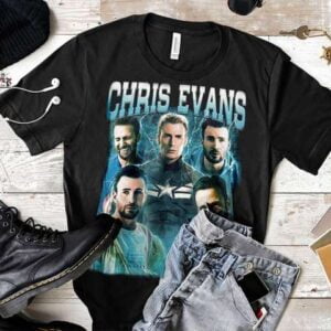 Chris Evans T Shirt Marvel Graphic T Shirt