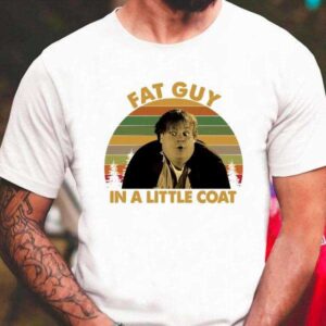 Chris Farley Fat Guy In A Little Coat Graphic T Shirt