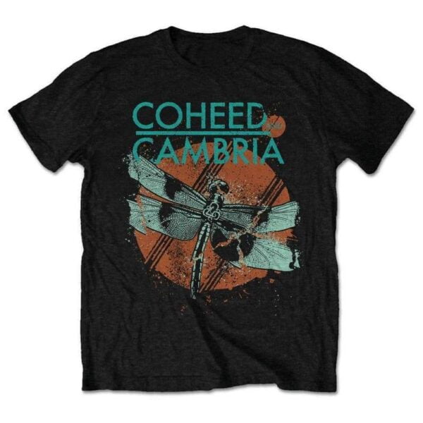 Coheed And Cambria Band T Shirt Dragonfly